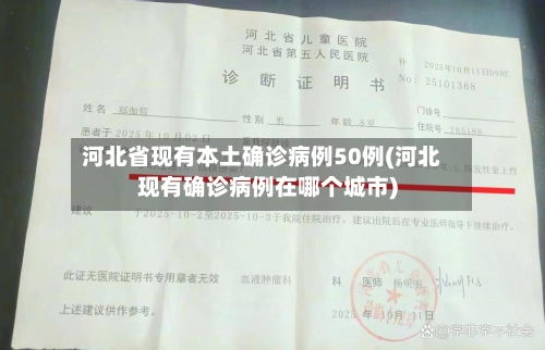 河北省现有本土确诊病例50例(河北现有确诊病例在哪个城市)