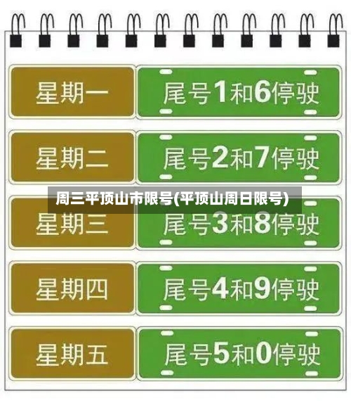 周三平顶山市限号(平顶山周日限号)