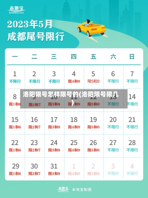 洛阳限号怎样限号的(洛阳限号限几)