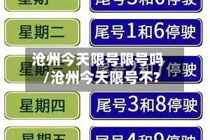 沧州今天限号限号吗/沧州今天限号不?