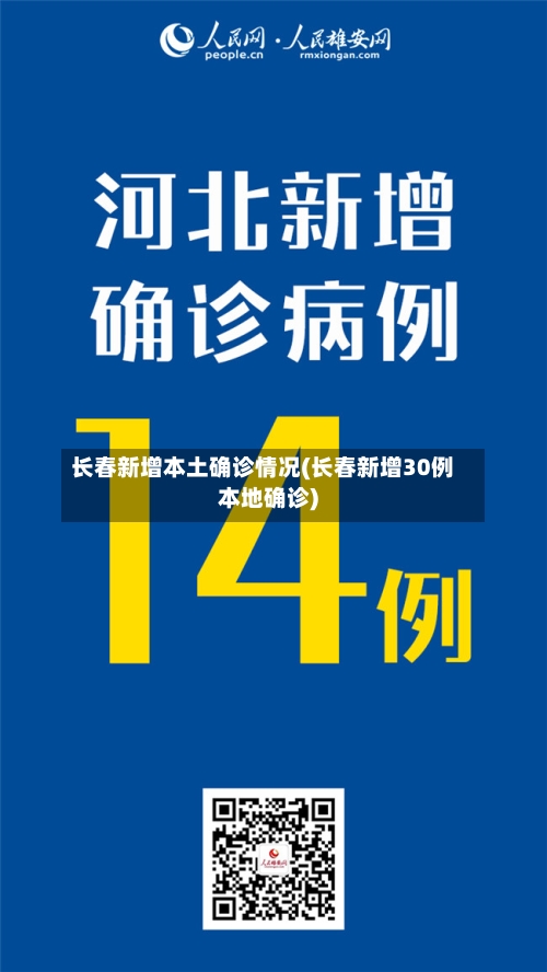 长春新增本土确诊情况(长春新增30例本地确诊)