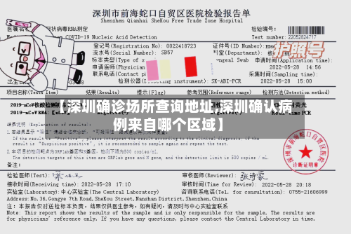 【深圳确诊场所查询地址,深圳确认病例来自哪个区域】