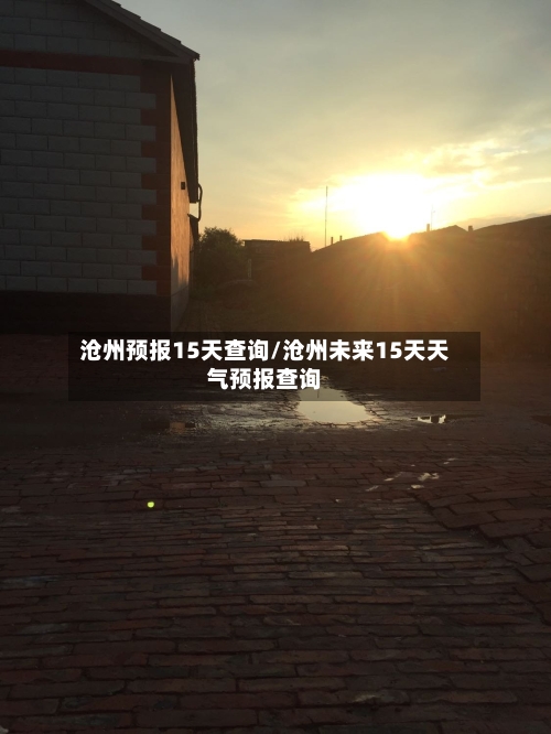 沧州预报15天查询/沧州未来15天天气预报查询
