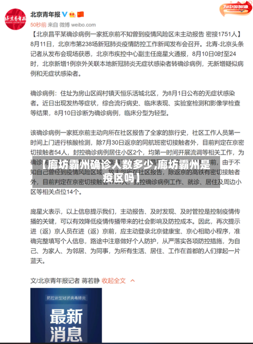 【廊坊霸州确诊人数多少,廊坊霸州是疫区吗】