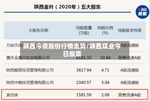 陕西今夜股份行情走势/陕西煤业今日股票
