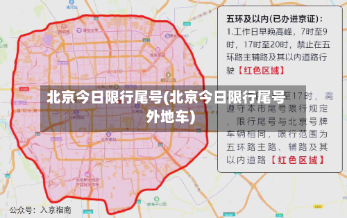 北京今日限行尾号(北京今日限行尾号外地车)