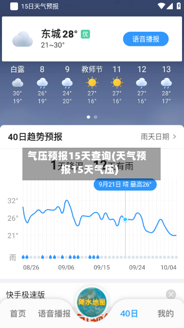 气压预报15天查询(天气预报15天气压)