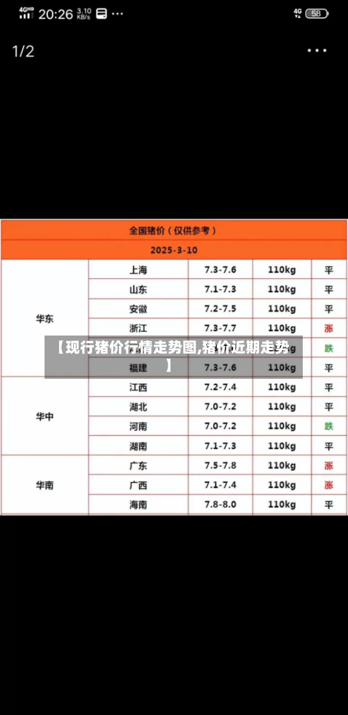 【现行猪价行情走势图,猪价近期走势】