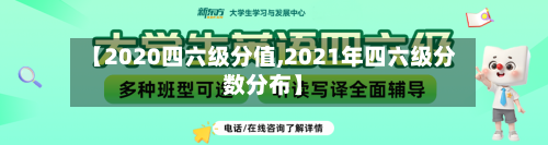 【2020四六级分值,2021年四六级分数分布】