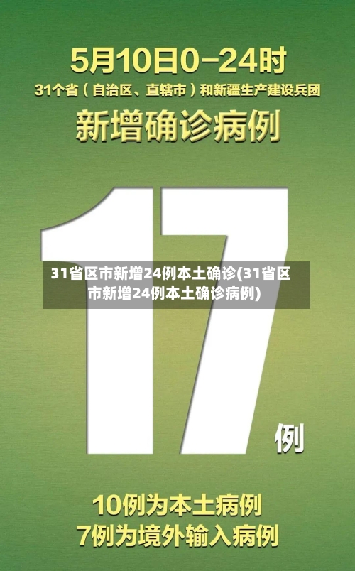 31省区市新增24例本土确诊(31省区市新增24例本土确诊病例)