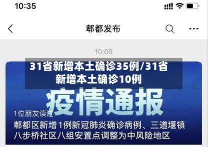 31省新增本土确诊35例/31省新增本土确诊10例