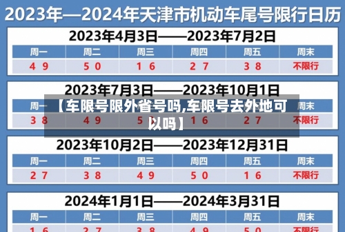 【车限号限外省号吗,车限号去外地可以吗】