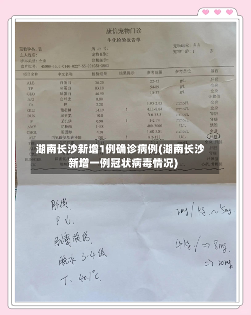 湖南长沙新增1例确诊病例(湖南长沙新增一例冠状病毒情况)
