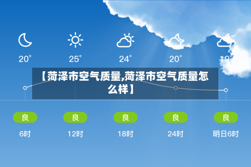 【菏泽市空气质量,菏泽市空气质量怎么样】