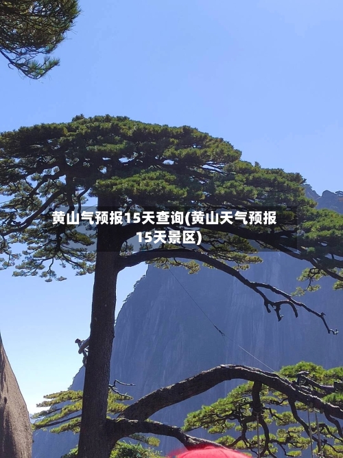 黄山气预报15天查询(黄山天气预报15天景区)