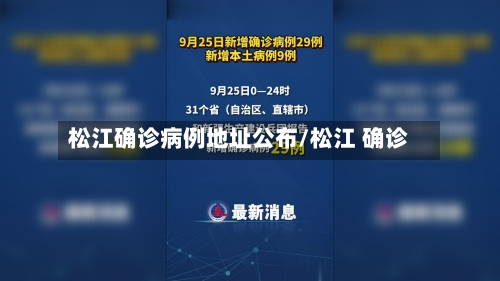 松江确诊病例地址公布/松江 确诊