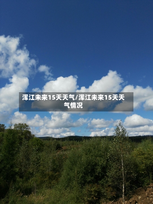 浑江未来15天天气/浑江未来15天天气情况