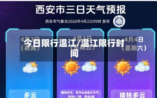 今日限行温江/温江限行时间