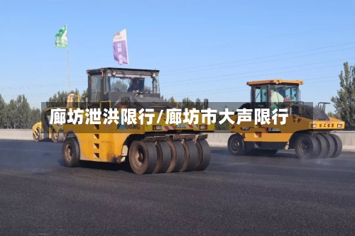 廊坊泄洪限行/廊坊市大声限行
