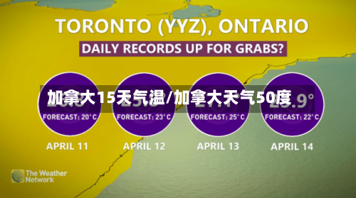 加拿大15天气温/加拿大天气50度