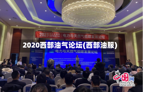 2020西部油气论坛(西部油服)