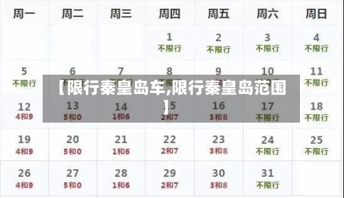 【限行秦皇岛车,限行秦皇岛范围】