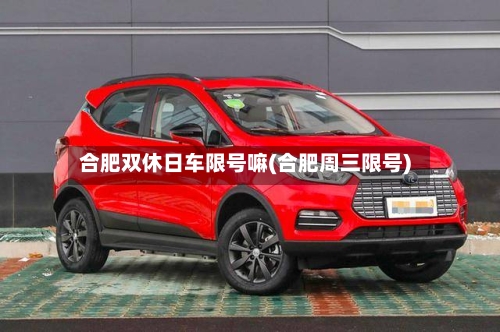 合肥双休日车限号嘛(合肥周三限号)