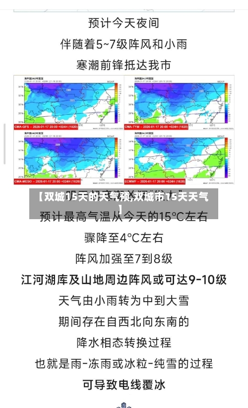 【双城15天的天气预,双城市15天天气】