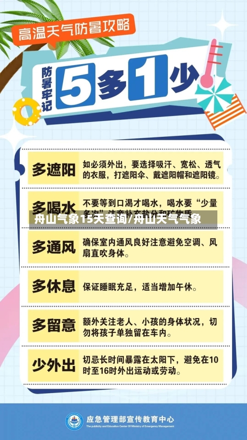 舟山气象15天查询/舟山天气气象