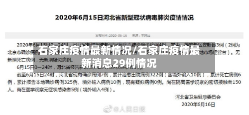 石家庄疫情最新情况/石家庄疫情最新消息29例情况