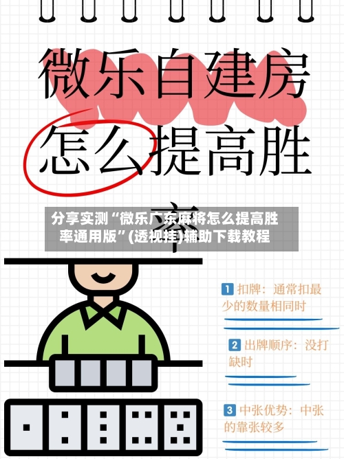 分享实测“微乐广东麻将怎么提高胜率通用版”(透视挂)辅助下载教程