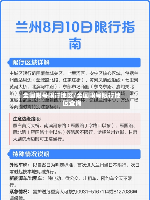 全国限号限行地区/全国限号限行地区查询