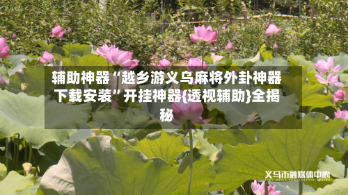 辅助神器“越乡游义乌麻将外卦神器下载安装”开挂神器{透视辅助}全揭秘
