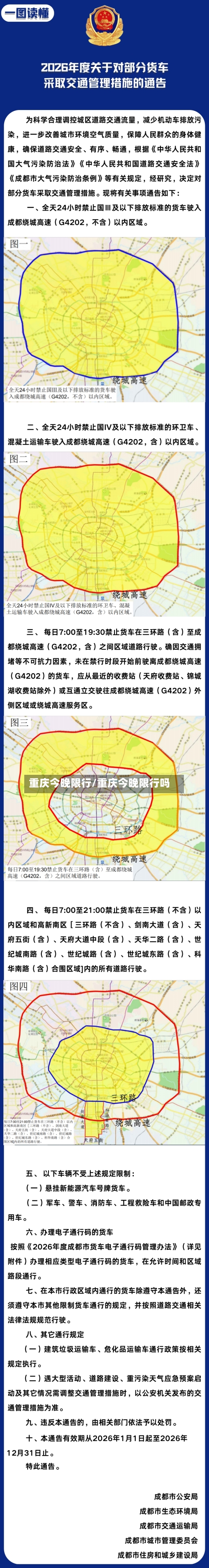 重庆今晚限行/重庆今晚限行吗