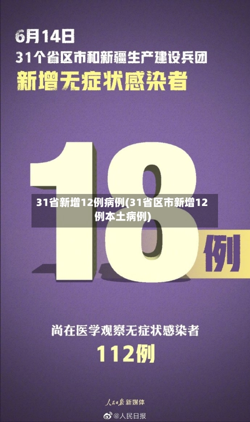 31省新增12例病例(31省区市新增12例本土病例)