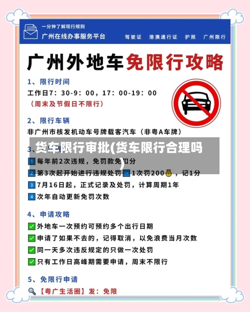 货车限行审批(货车限行合理吗)
