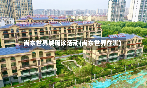 尚东世界城确诊活动(尚东世界在哪)
