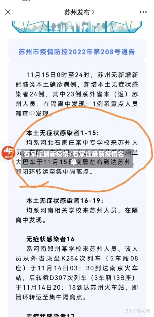 石家庄最新疫情/石家庄最新疫情名单