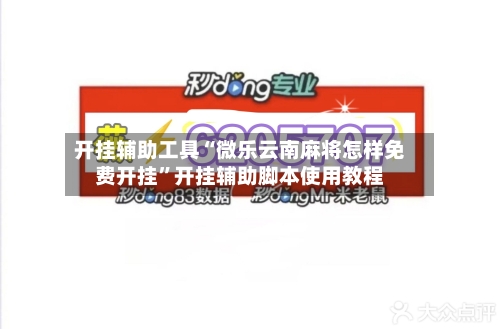 开挂辅助工具“微乐云南麻将怎样免费开挂”开挂辅助脚本使用教程