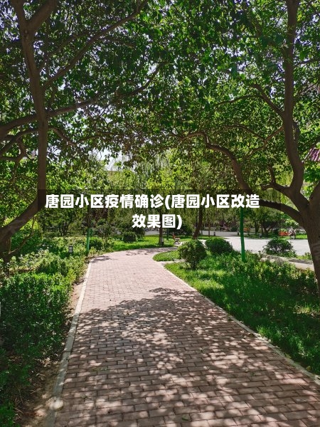 唐园小区疫情确诊(唐园小区改造效果图)