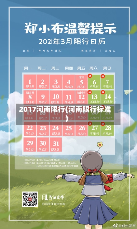 2017河南限行(河南限行标准)