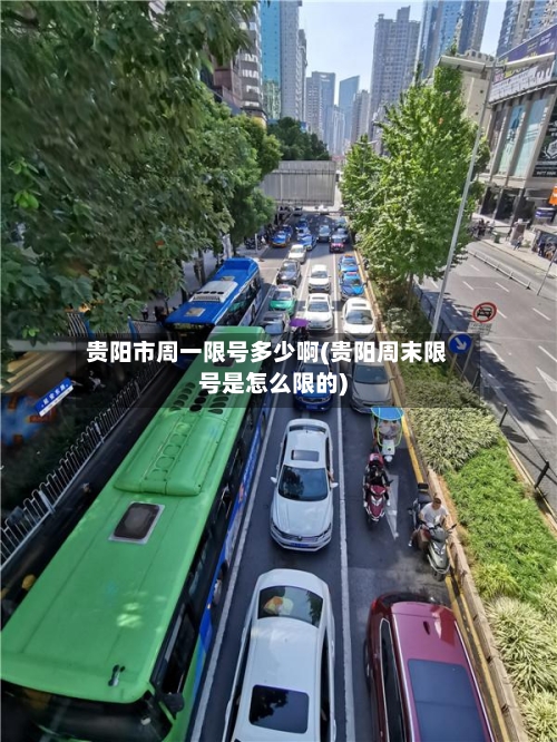 贵阳市周一限号多少啊(贵阳周末限号是怎么限的)