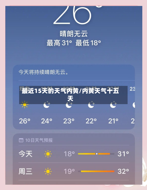 最近15天的天气内黄/内黄天气十五天