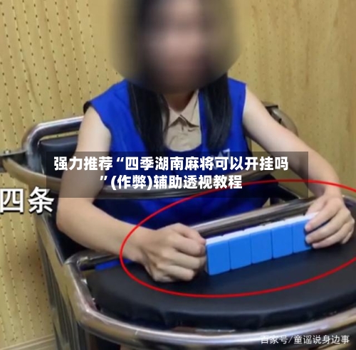 强力推荐“四季湖南麻将可以开挂吗”(作弊)辅助透视教程
