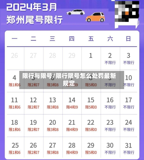 限行与限号/限行限号怎么处罚最新规定