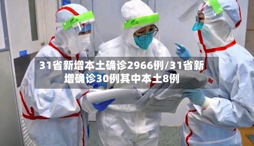 31省新增本土确诊2966例/31省新增确诊30例其中本土8例