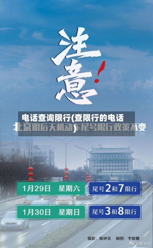 电话查询限行(查限行的电话)