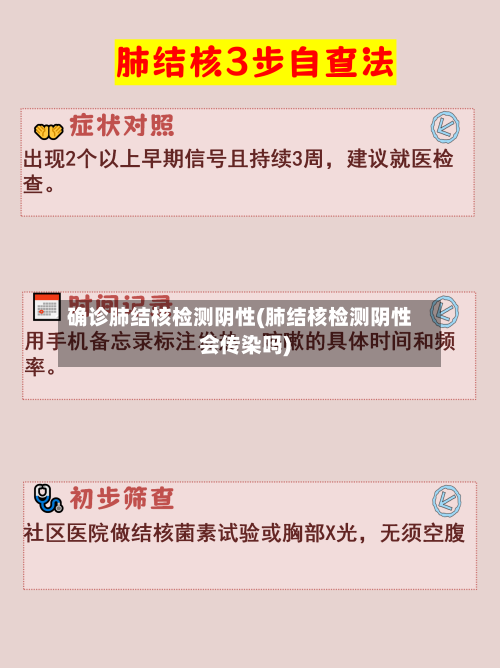 确诊肺结核检测阴性(肺结核检测阴性会传染吗)