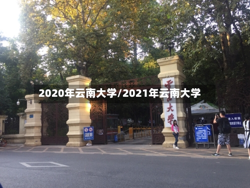 2020年云南大学/2021年云南大学