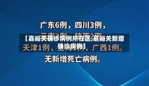 【嘉峪关确诊病例所在区,嘉峪关新增确诊病例】